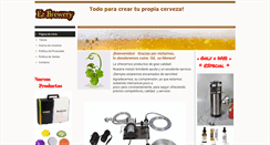 Desktop Screenshot of ezbrewery.com